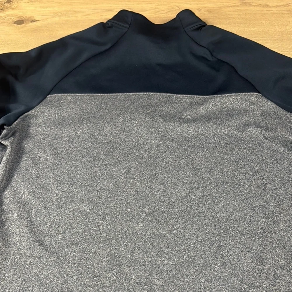 Nike Men's Therma Core Navy Blue Half-Zip Golf Pullover long sleeve - Picture 9 of 10